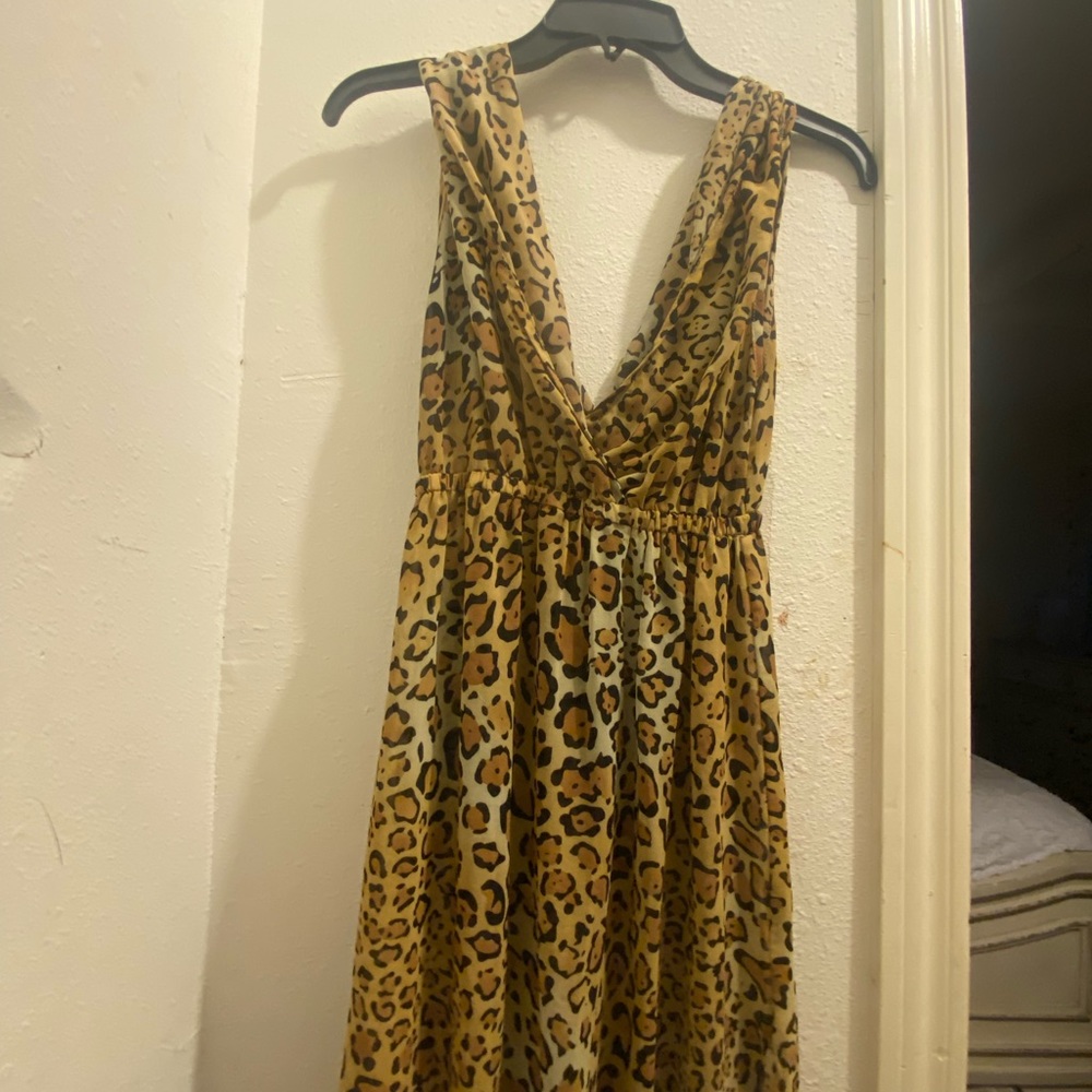 Cheetah dress